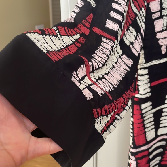 Bcbgmaxazria Tandori Spice Hi Low Long Sleeve Dress - Picture 8 of 11